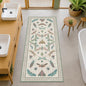 Washable Non Slip Bathroom Runner Rug 2x5, Insect Boho Bath Mat, Stain by HazoHaus