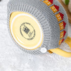 Tea Cozy Suitable for a 600ml,20oz Tea Pot,Teapot Warmer -100% Acrylic Fibers Filling,Two Piece (Grey House)