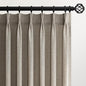 Pinch Pleated 72 Inch Curtains 2 Panels by Topfinel