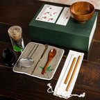 Matcha Whisk Set, 12 Pcs Matcha Set, Jujube Wood Bowl with Bamboo Straws, Storage Box & Gift Bag, Matcha Kit for Tea Ceremony or Matcha Latte