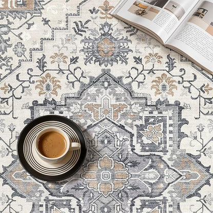 UERMEI 10x14 Area Rug Living Room Rugs - Image 9