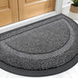 OLANLY Half Circle Front Door Mat Outside 71x23 All-Season Rubber Doormat | by OLANLY