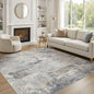 UERMEI Square Area Rugs : Washable 6x6 Neutral Modern Abstract Carpet by UERMEI
