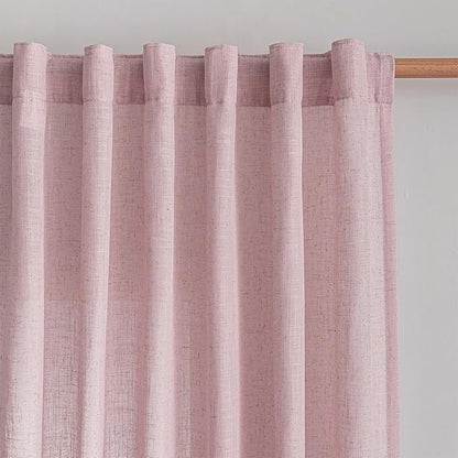 MYSKY HOME Extra Long Country Curtains - Image 2