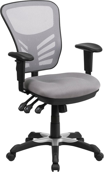 Flash Furniture Nicholas Mid-Back Swivel Office and Gaming Chair, Ergonomic by FlashFurniture