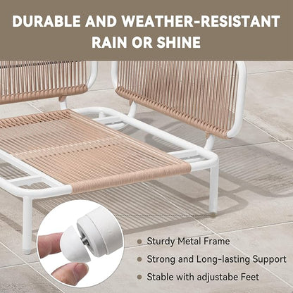Crestlive Products Outdoor Patio Furniture Set, 4 Seater Modular Oversized - Image 3