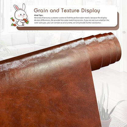 KING MOUNTAIN Leather Repair Patch, 16 x 60 Inches Self-Adhesive Repair Tape - Image 2