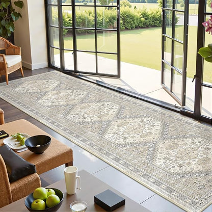 Hallway Runner Rug 2x12 Extra Long Washable Runner, Non Slip Runner - Image 4