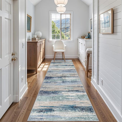 Abstract 3x10 Runner Rug Hallway - Image 3