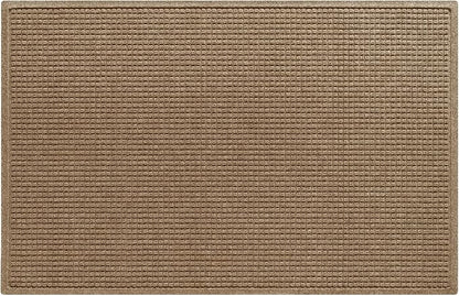 WaterHog Squares Front Door Mat Indoor Outdoor Entrance, All-Weather Mats | by WaterHog