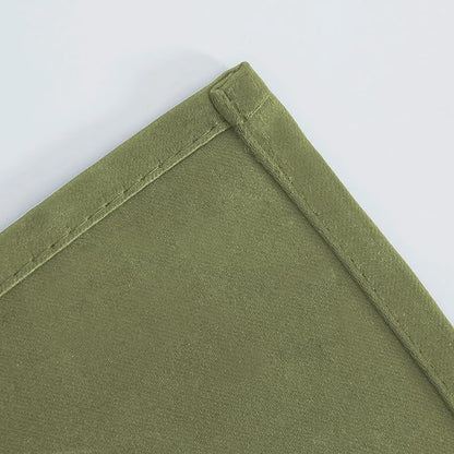 Olive Green Thermal Blackout Curtains/52 x 54 Inch/Set of 2 Panels Room - Image 8