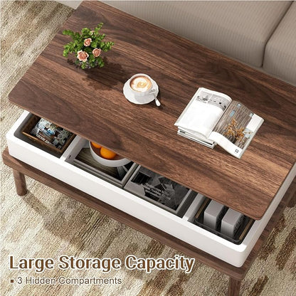 Shintenchi Coffee Table, Lift Top Coffee Table - Image 5