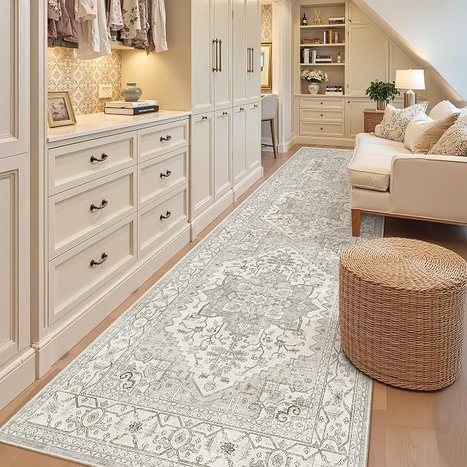 Madane Hallway Runner Rug 3x12 Washable Kitchen Runners 12ft, Soft Low-Pile - Image 4