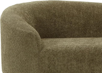 Christopher Knight Home Bouclé Chaise Lounge Sofa Mid Century Modern - Image 13