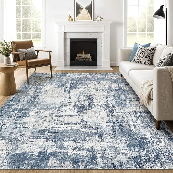 LOONGRUG 9x12 Area Rug Washable Large Neutral Modern Living Room Rugs | by LOONGRUG