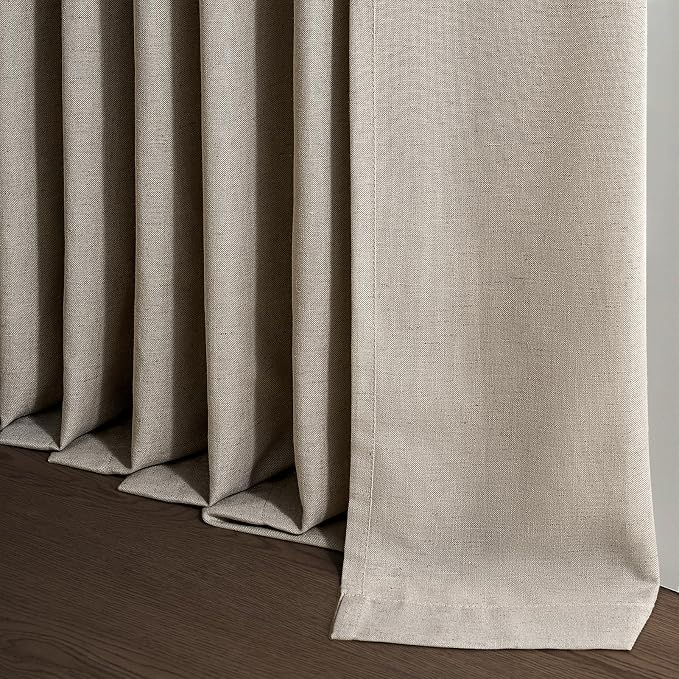 Topfinel Pinch Pleated 92 Inch Curtains 2 Panels - Image 7