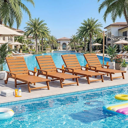 Outdoor Lounge Chair Set of 2 - Image 9