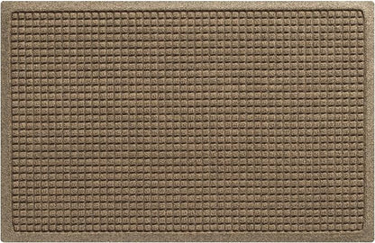 WaterHog Squares Front Door Mat Indoor Outdoor Entrance, All-Weather Mats | by WaterHog