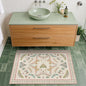 Light Pink Bathroom Rug by HazoHaus