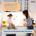 GIR: Get It Right 3 Piece Silicone Utensil Set - Spatula, Flip & Spoonula - Non-Stick - Heat Resistant - Dishwasher Safe - Kitchen Cooking Utensils - BPA & BPS Free - Mint Silicone Spatula Set