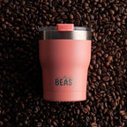 Beast 10 oz Tumbler Stainless Steel Vacuum Insulated Coffee Ice Cup Double Wall Travel Flask (Blossom Pink)