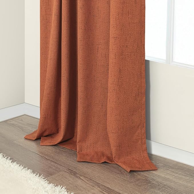Pitalk Boho Blackout Curtains for Living Room Linen Textured Bohemian Vintage - Image 7