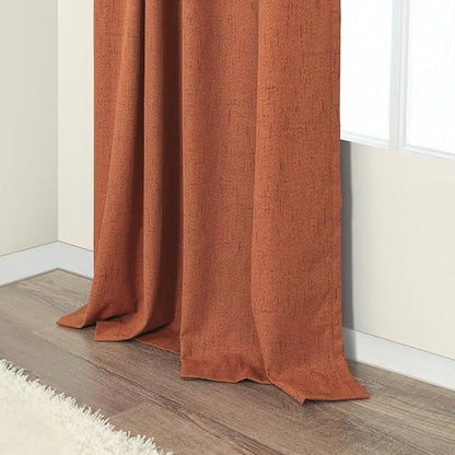 Pitalk Boho Blackout Curtains for Living Room Linen Textured Bohemian Vintage - Image 7