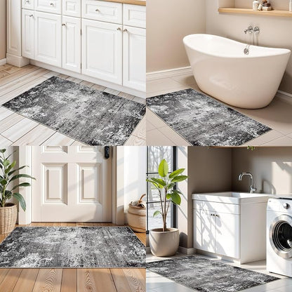 2x4 Washable Runner Rug – Non-Slip Small Throw Rug - Image 5