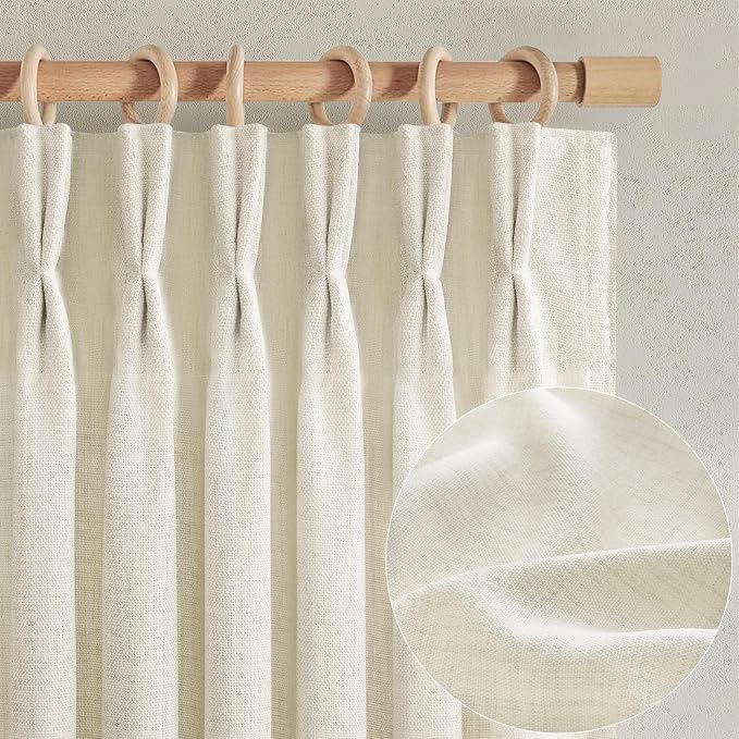 Custom Memory Shape Pinch Pleated 105 Inch Curtains - Image 2