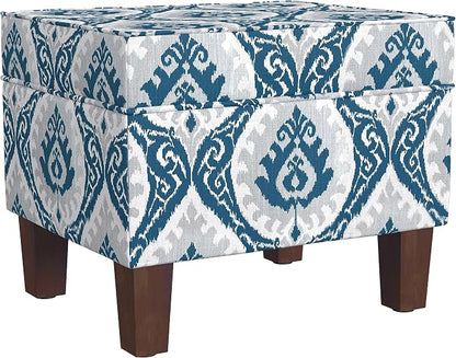 Homepop Home Decor |K7646-A877| Upholstered Modern Rectangular Storage Ottoman by HomePop