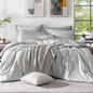 Monbix King Size Comforter Set, King Size Comforter Set 7 Pieces, Cationic by Monbix