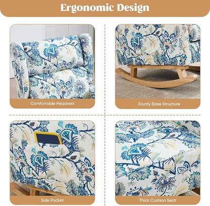 HCHAIRH Nursery Rocking Chairs, Rocking Chair Nursery - Image 4