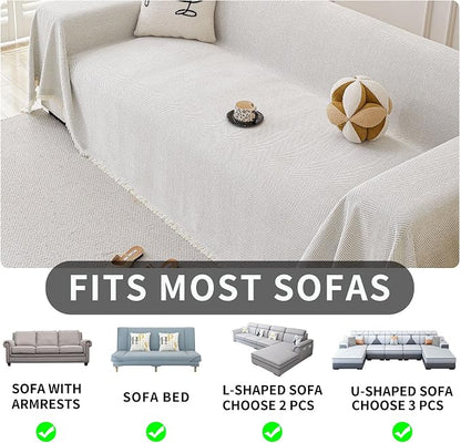 HAOMAIJIA Non Slip Couch Cover Sofa Covers - Image 6