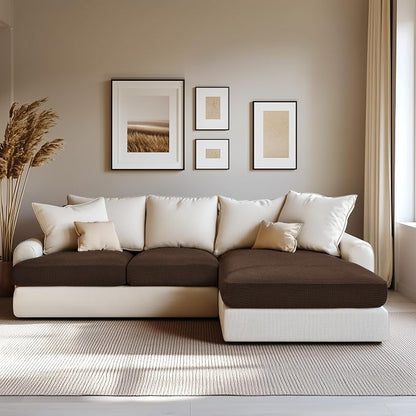 Hokway Stretch Chaise Cover Individual Couch Cushion Slipcovers Reversible - Image 2