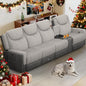 Dresegmt 4 Seat Recliner Sofa, Manual Recliner Couch by Dresegmt