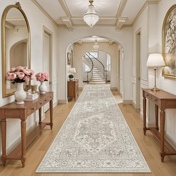 Madane Hallway Runner Rug 3x16 Washable Kitchen Runners Long, Soft Thin - Image 4