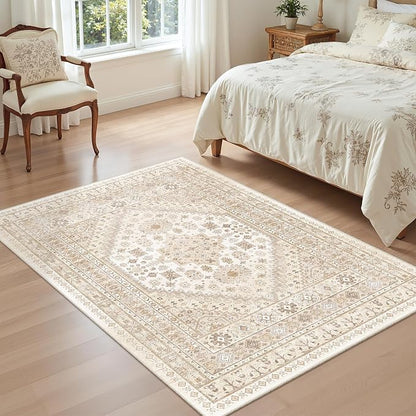4x6 Area Rug for Entryway, Washable Kitchen Rug, Living Room, Dining Room - Image 8