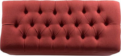 Homepop Home Decor | Tufted Ainsley Button Storage Ottoman Bench - Image 9