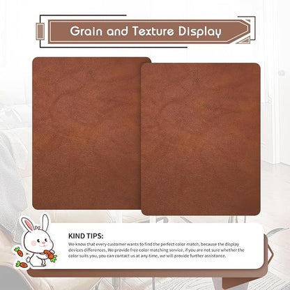 KING MOUNTAIN Leather Repair Patch, 2 Packs 9 x 11 Inches self Adhesive Leather - Image 4