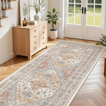 4x8 Rug Non Slip, Washable Hallway Runner Rug, Nursery Room, Soft Runner Rug - Image 5