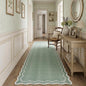 GarveeHome 2.5x10 Scalloped Washable Runner Rug Long Hallway Kitchen Rug | Soft by GarveeHome