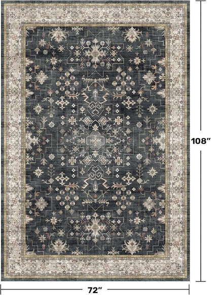 Boho Dining Room Rugs for Under Table - Image 2