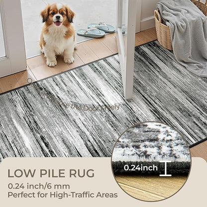 2x8 Runner Rug Non Slip, Washable Hallway Runner Rug, Nursery Room, Soft Runner - Image 6