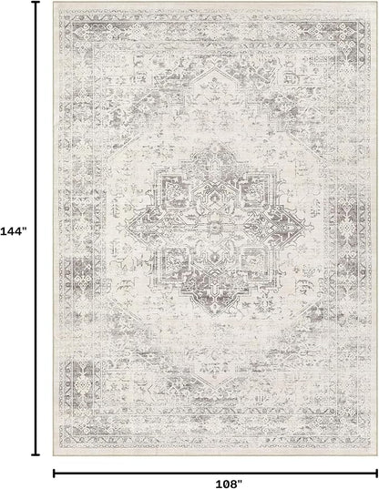 UERMEI 9x12 Area Rug Living Room Rugs - Image 2