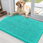 OLANLY Dog Door Mat for Muddy Paws 36x24, Super Absorbent Chenille Mud Mat | by OLANLY