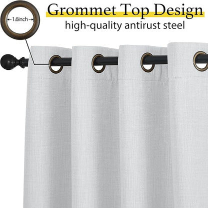 NICETOWN Faux Linen Curtain Valances - Image 4
