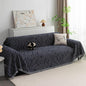 MYSKY HOME Couch Covers for 3 Cushion Couch Sofa, Sectional Couch Cover L Shape by MYSKYHOME