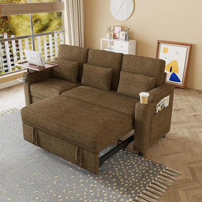 Sleeper Sofas Convertible Couches Reclining Sectional, Oversized Convertible - Image 5