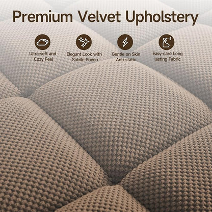oaaktu Single Modern Comfy Upholstered Chaise Lounge Sofa Chair - Image 7