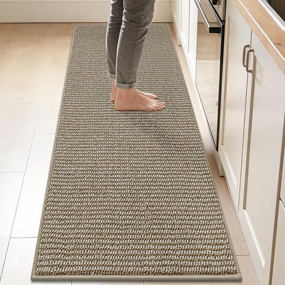 BEQHAUSE Kitchen Runner Rugs 24"x84", Kitchen Mats by BEQHAUSE